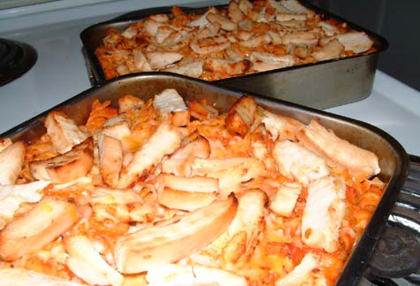 chicken pasta casserole