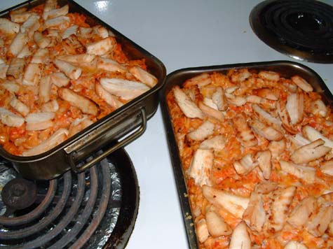 chicken pasta casserole