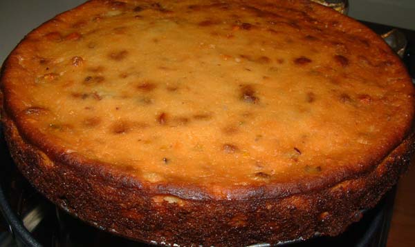 Citrus ricotta cake/pie
