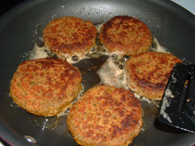 Pistachio-Lentil Burgers